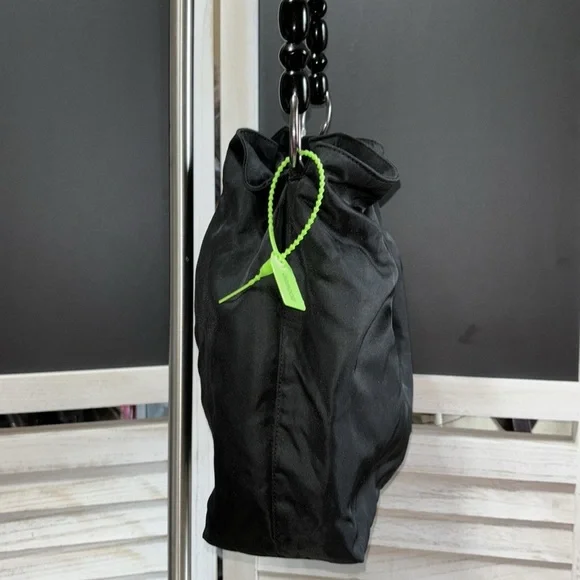 SOLD - Dior Maris Pearl Handle Vintage Nylon Bag,Black11x9,EUC,Callout on bottom - Picture 8 of 14